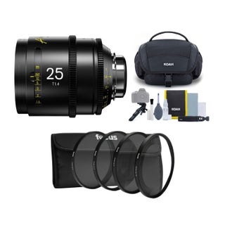 DZOFilm Arles 25mm T1.4 FF/VV Prime Cine Lens (ARRI PL) Bundle - 1
